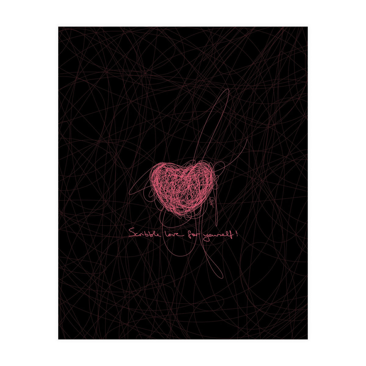 Sentimental Scribble 2 (Print Only)