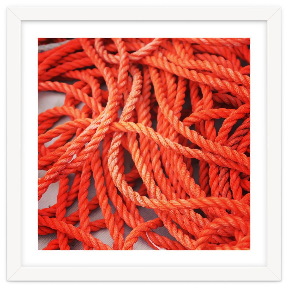 Orange ropes