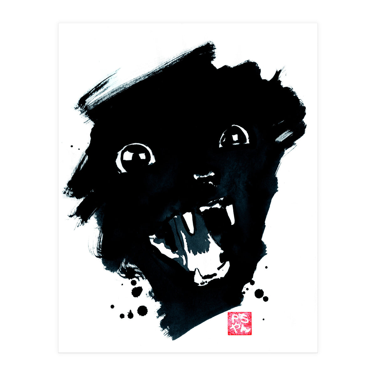 Scream Cat (Print Only)