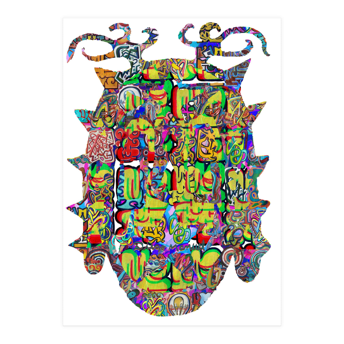 Graffiti Digital 1 (Print Only)