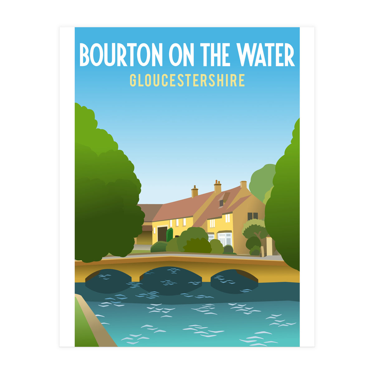 Bourton On The Water (Print Only)