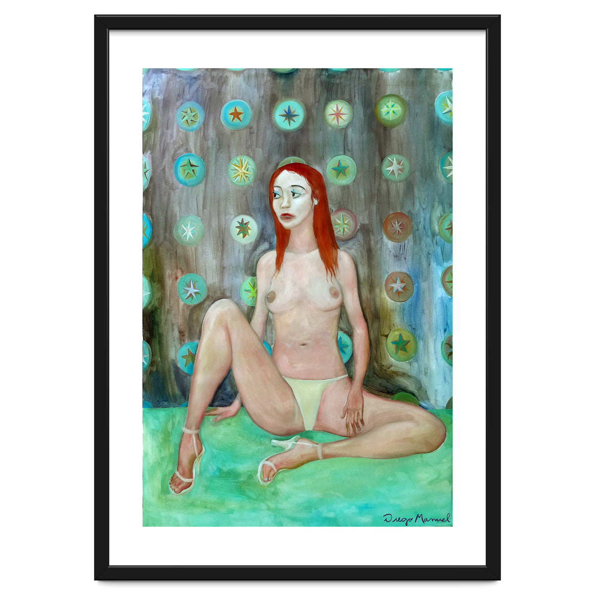 Retrato Con Estrellas