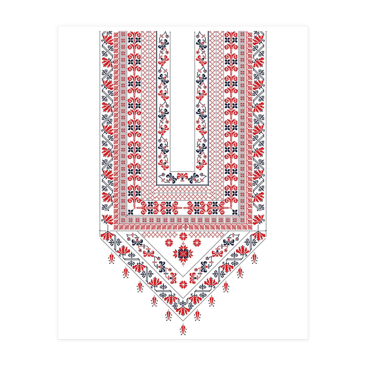 Tatreez Ornament 25 (Print Only)