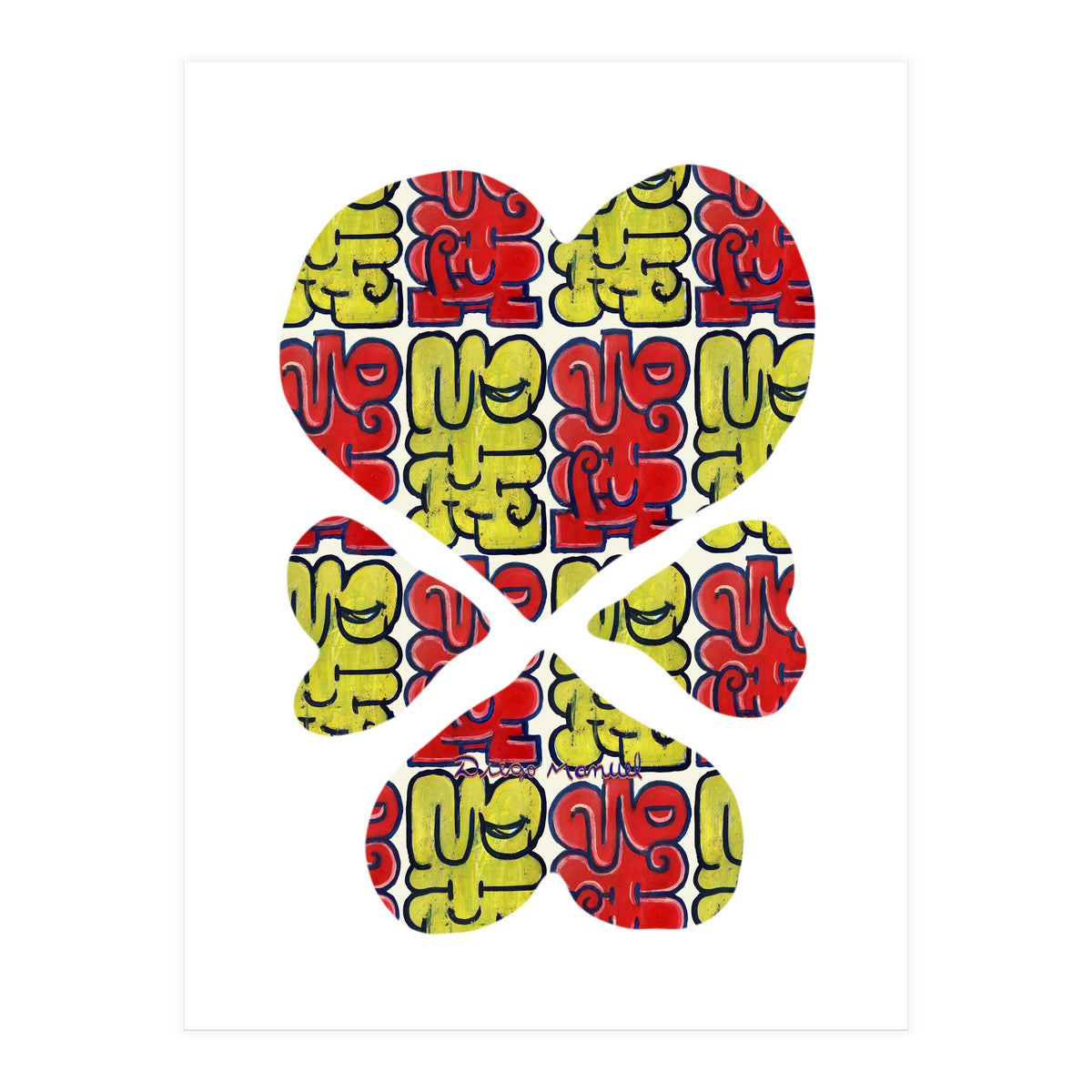 4 Corazones 5  (Print Only)