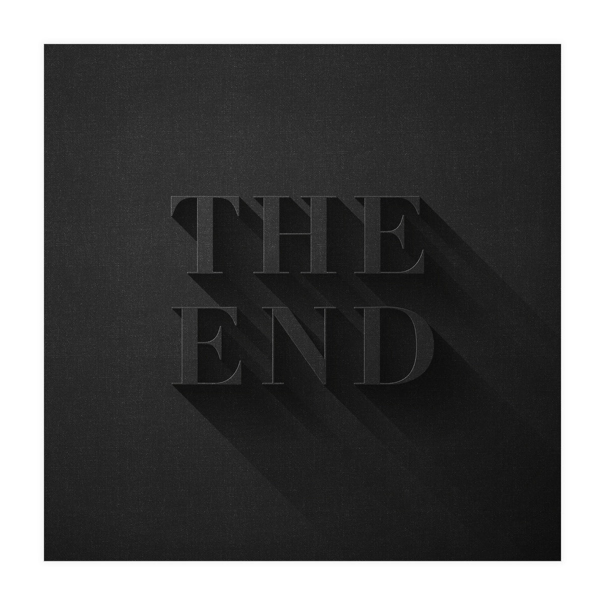 THE END (Print Only)