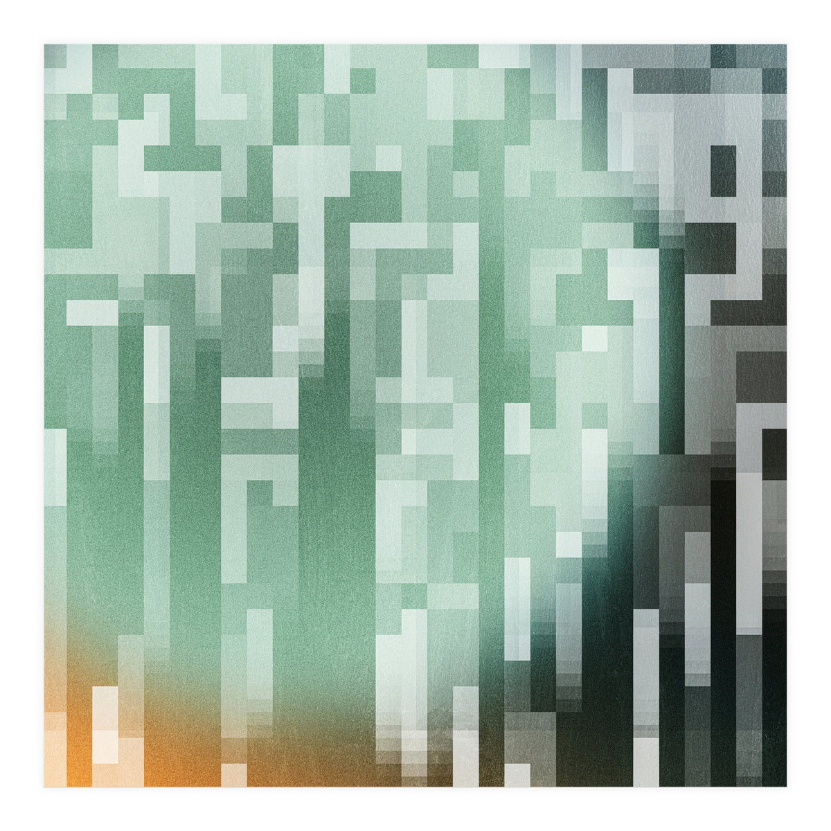 Pixel City #1 (Print Only)