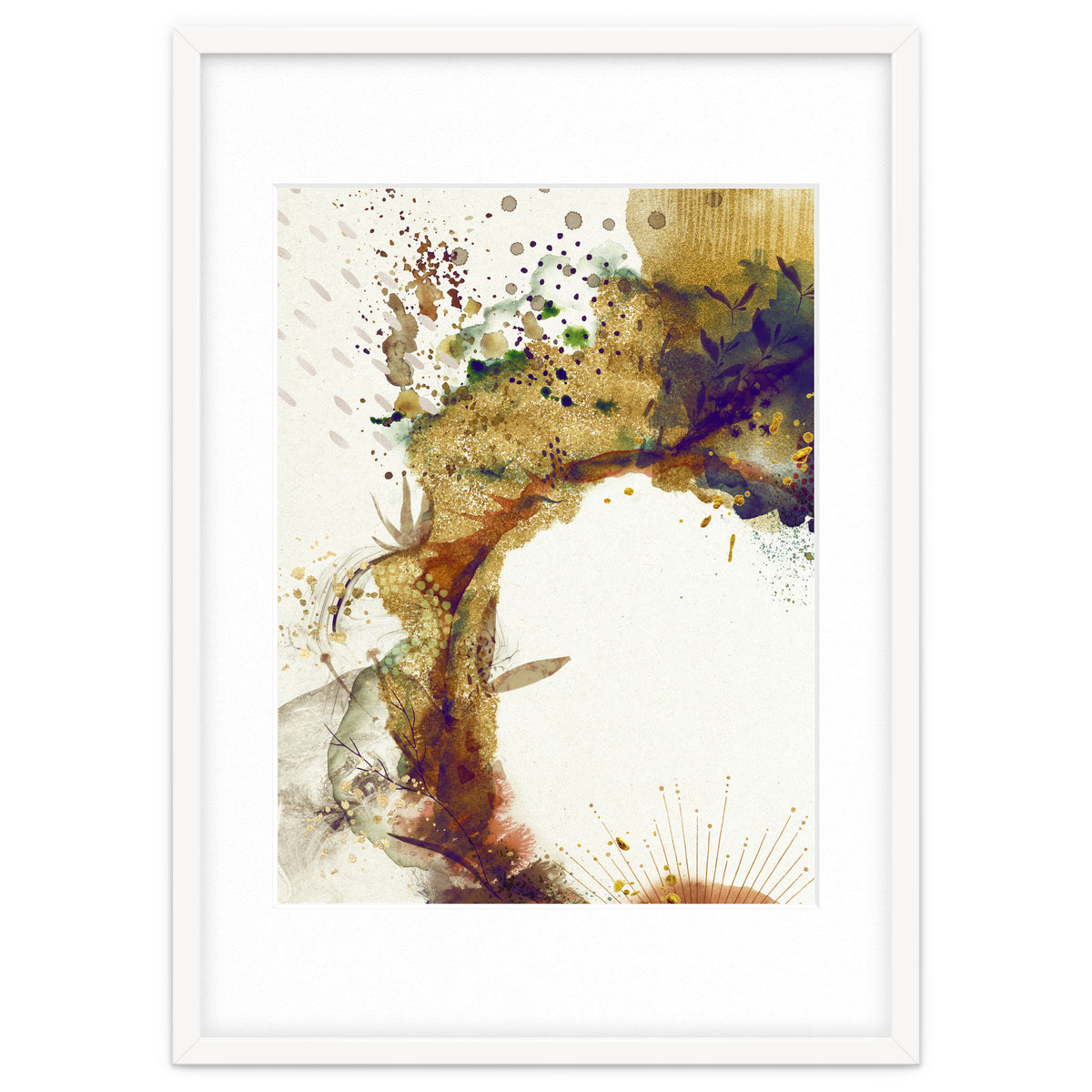 Abstract Floral - Autumn Winds