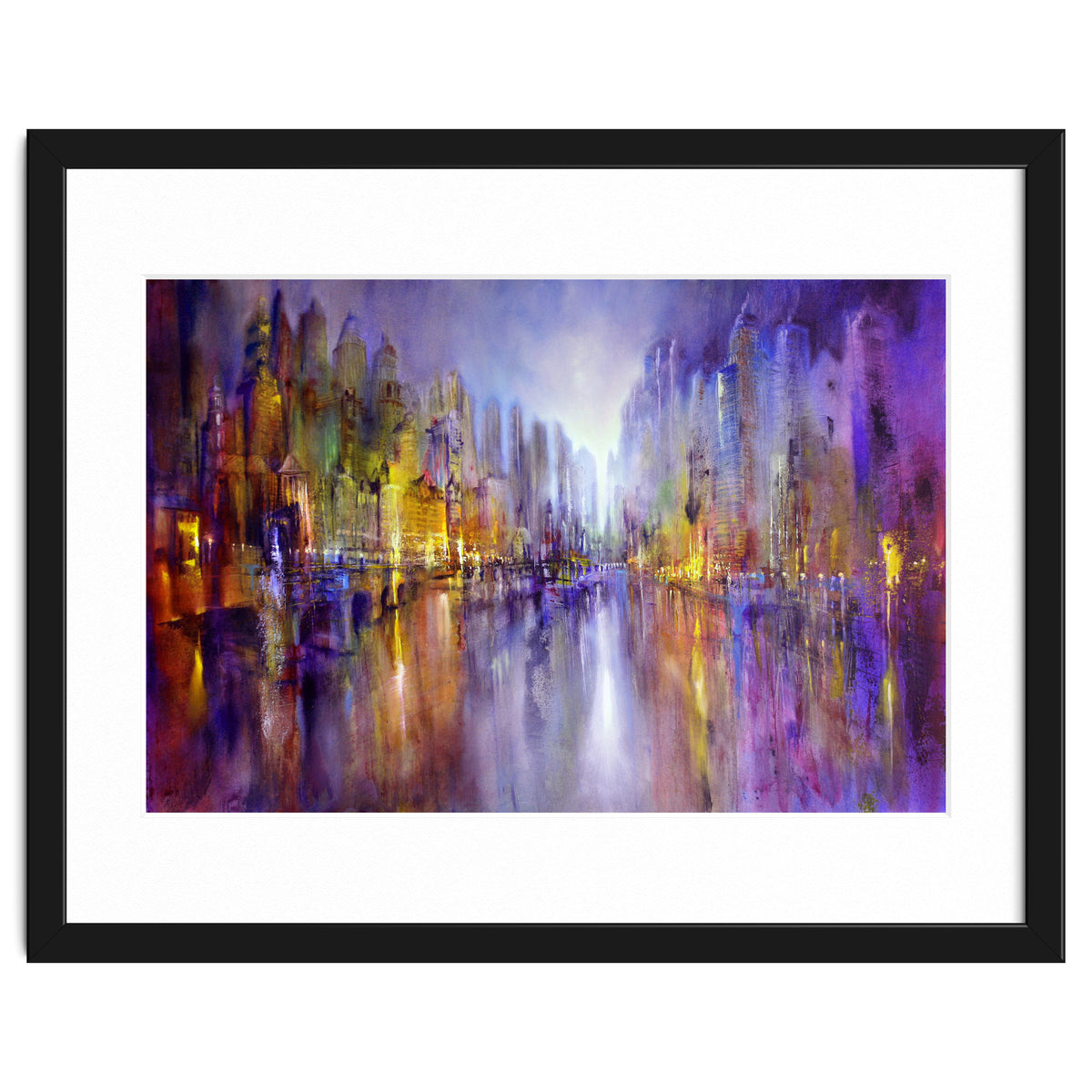 Stadt Am Fluss - city on the riverside