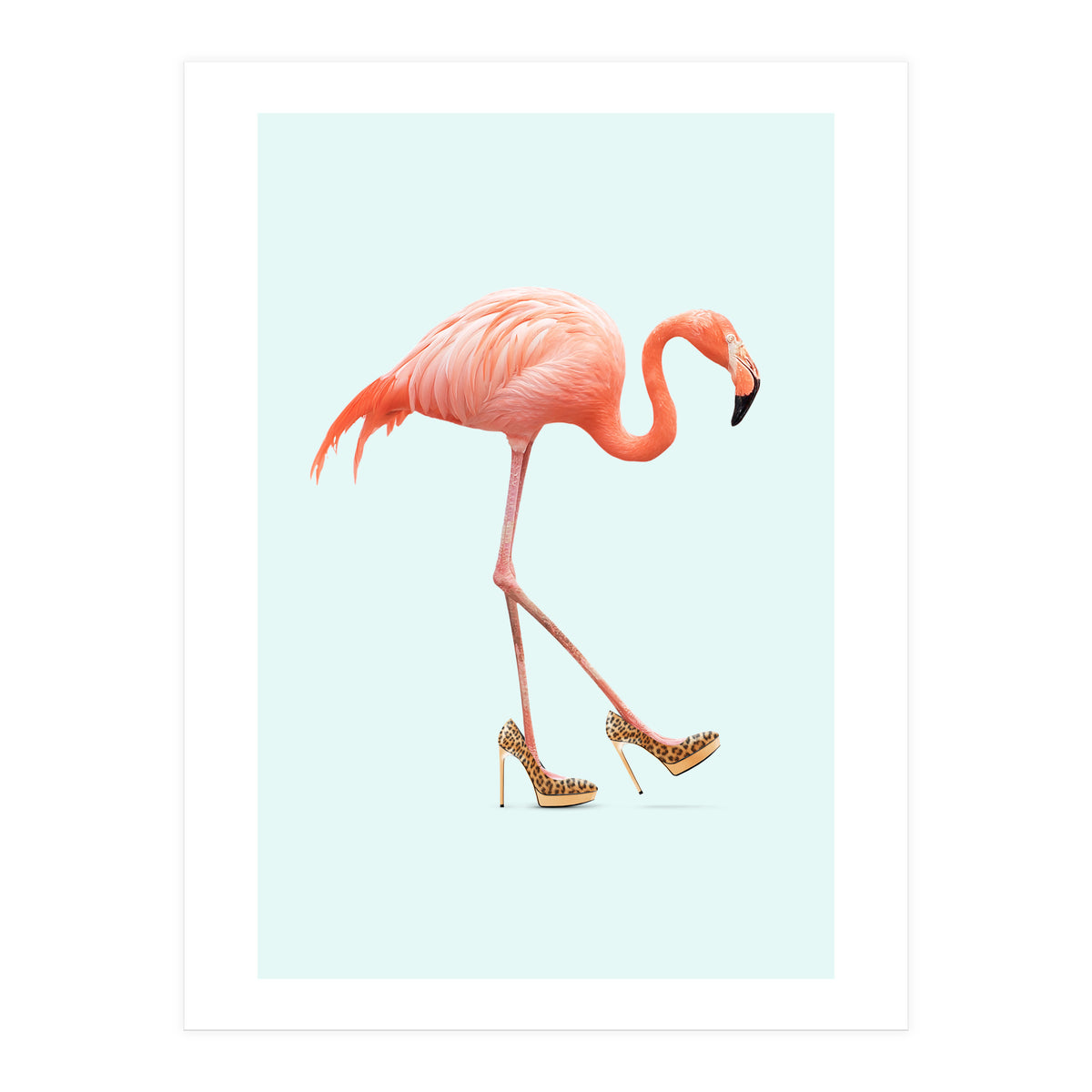 Fancy Flamingo (Print Only)