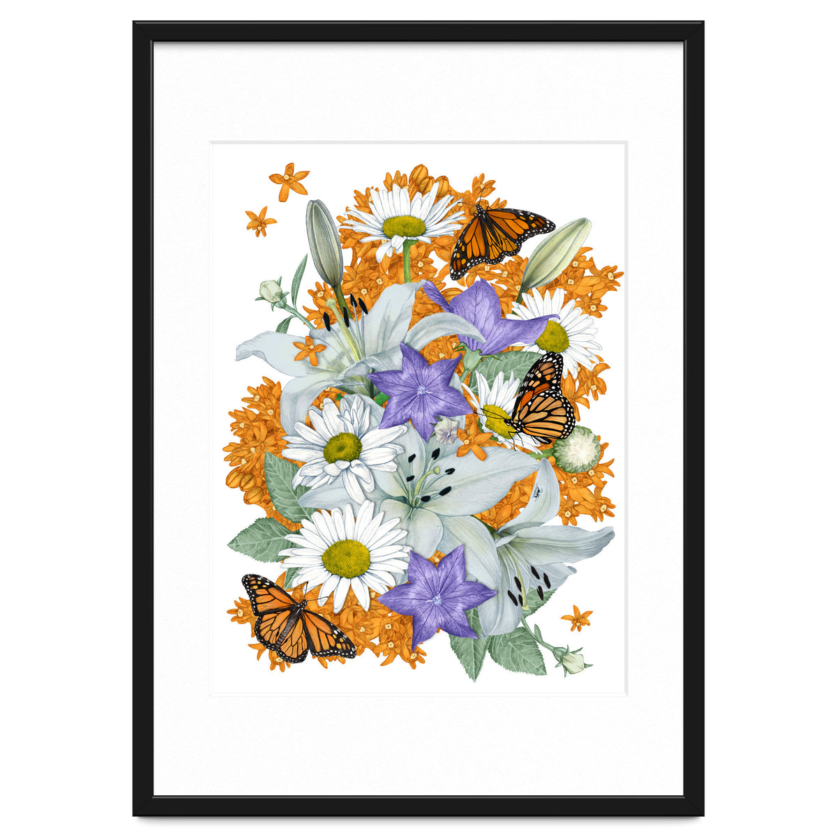 Lillies and Monarchs