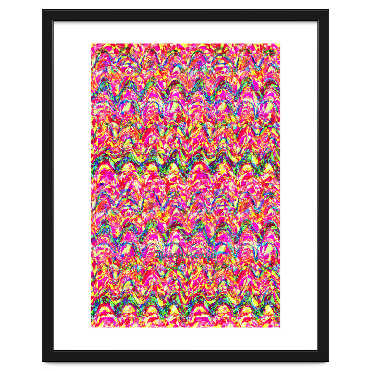 Pop abstract color full