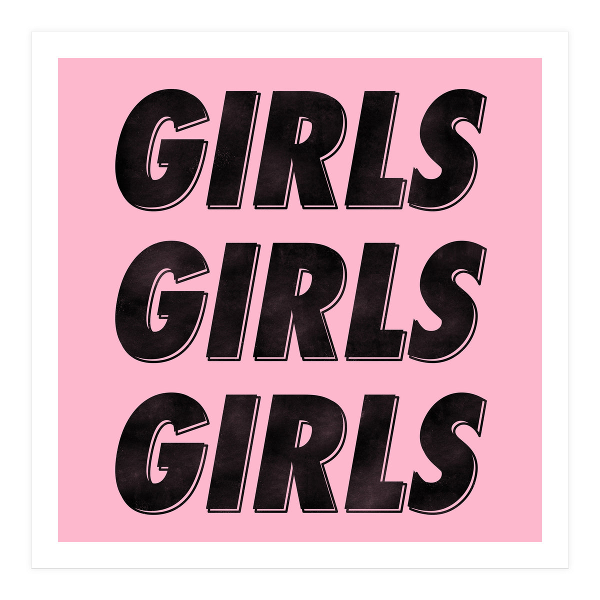 Girls Black and Red (Print Only)