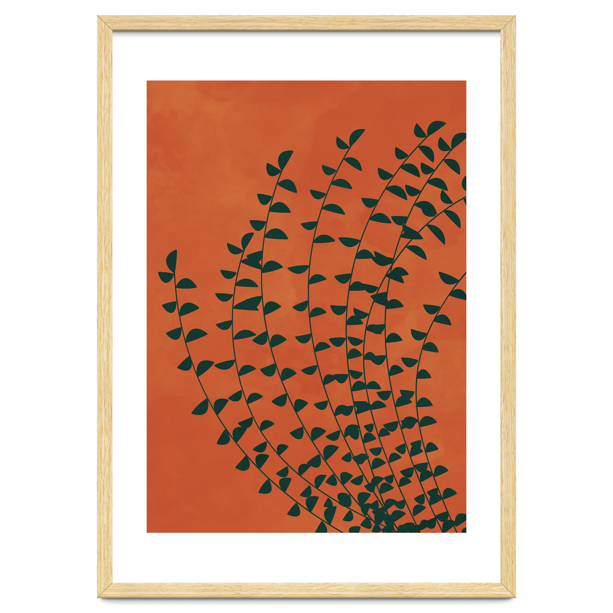 Boho Terracotta Plant Burnt Orange