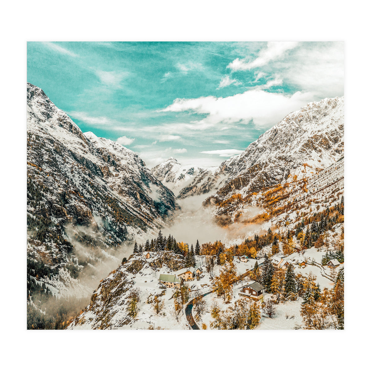 Snow & Sunny (Print Only)