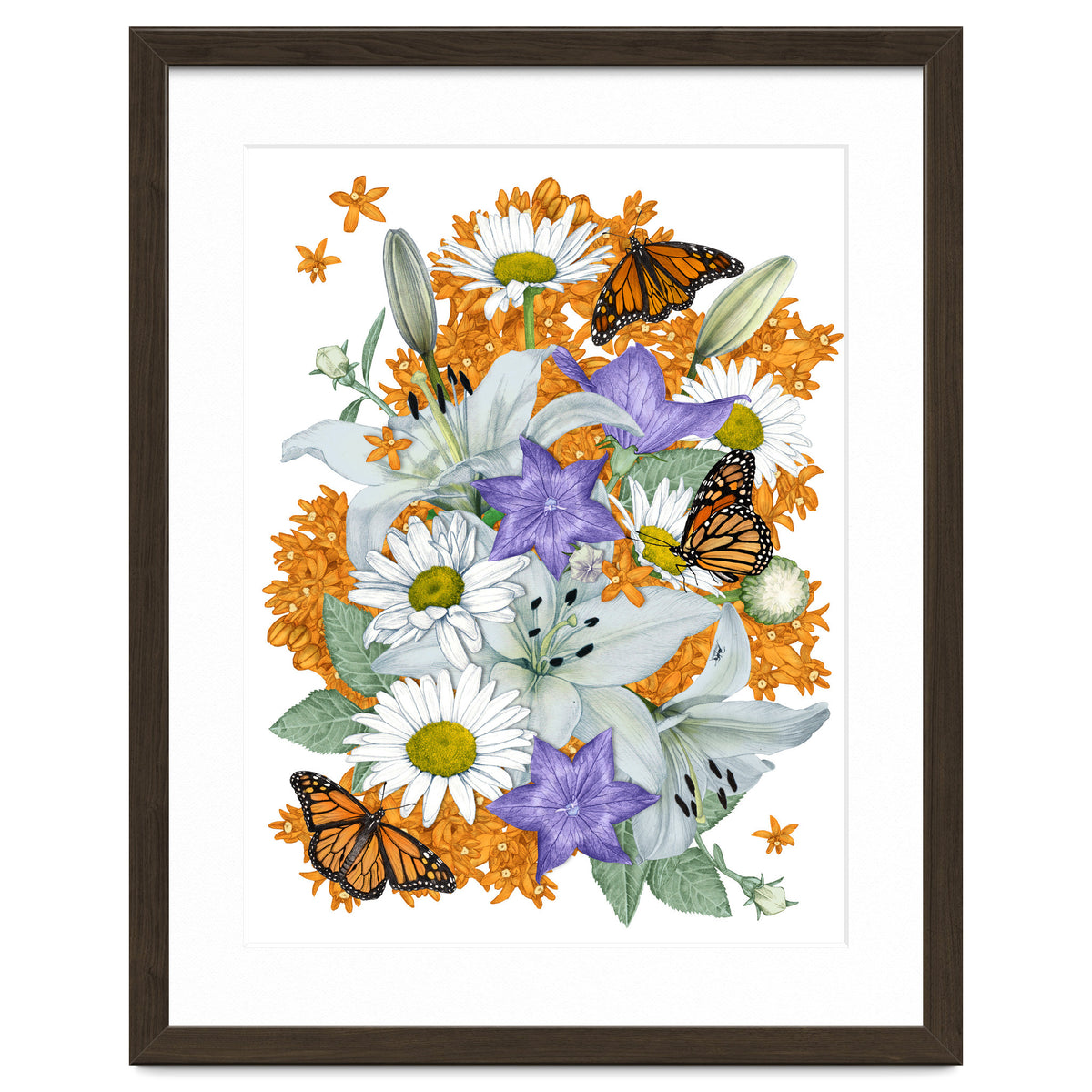 Lillies and Monarchs