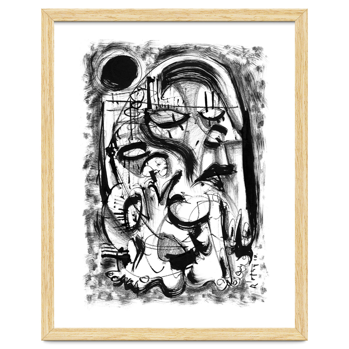 The Witch and Her Sons - b&w