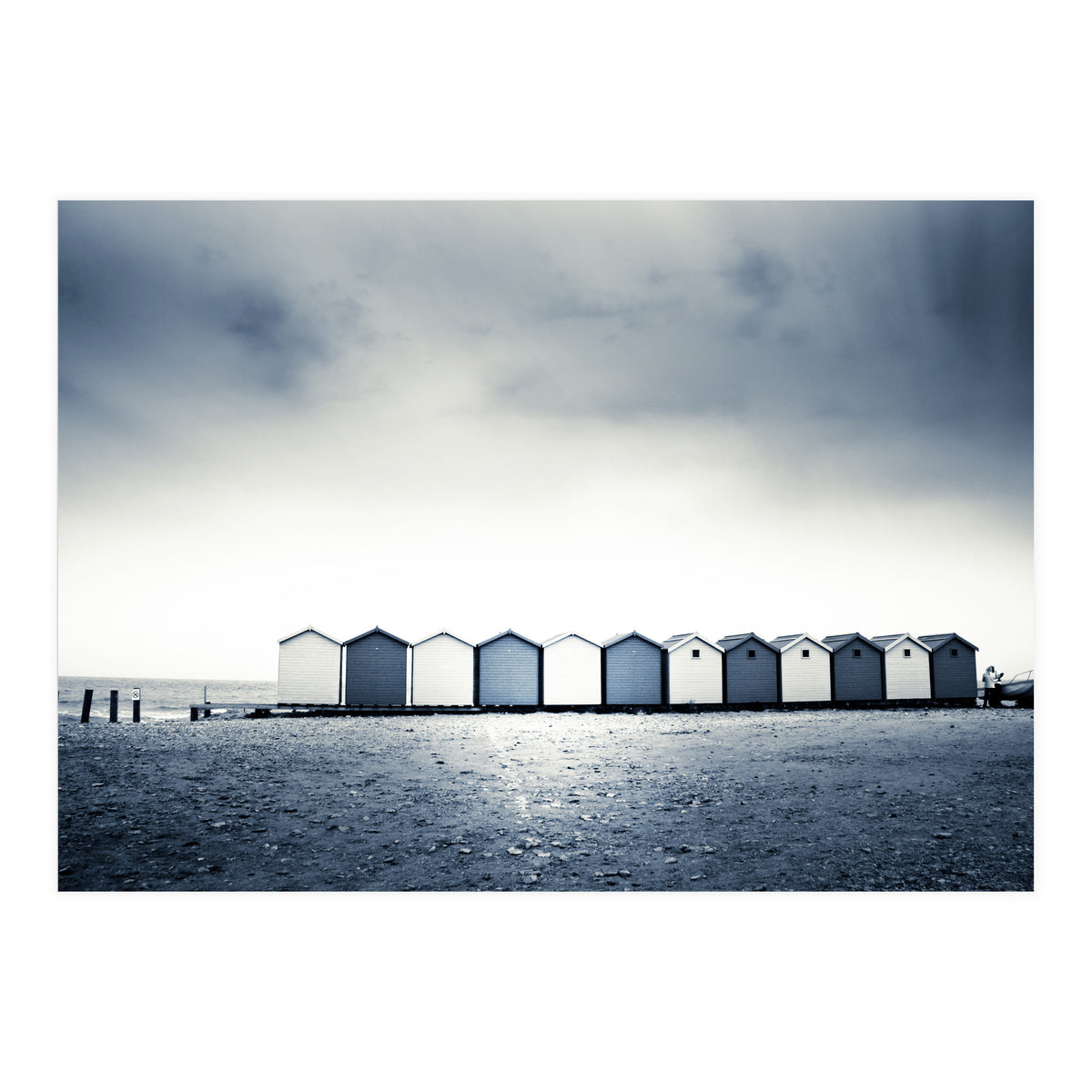 Beach Huts (Print Only)