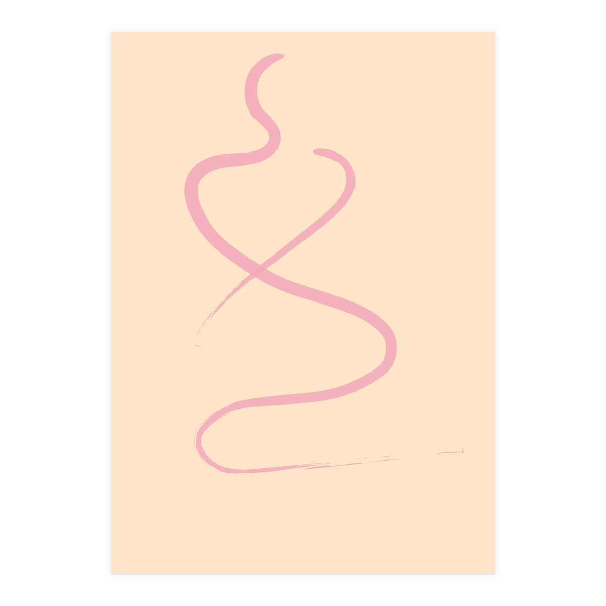 Seated line drawing No 2 (Print Only)