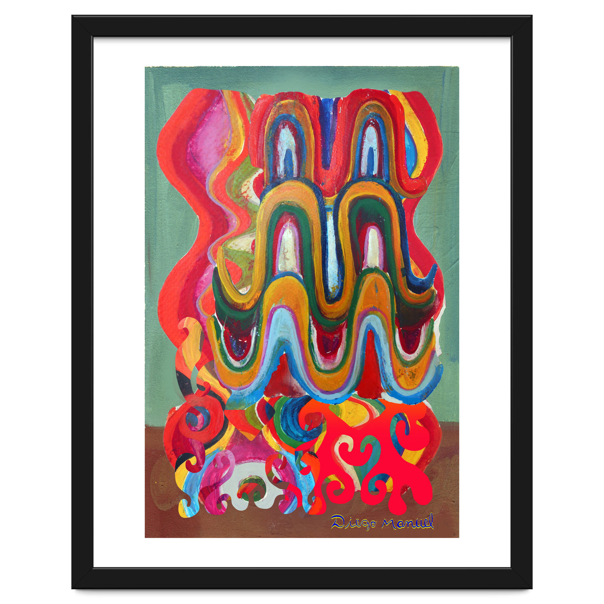 Pop Abstract Asimetrico A1