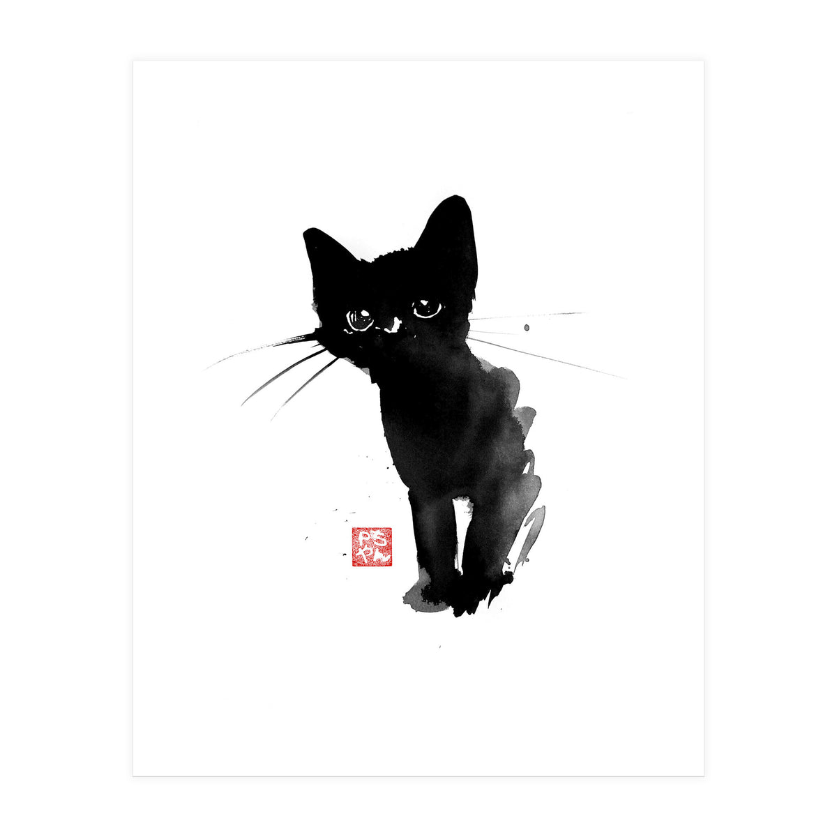 Rough Cat (Print Only)