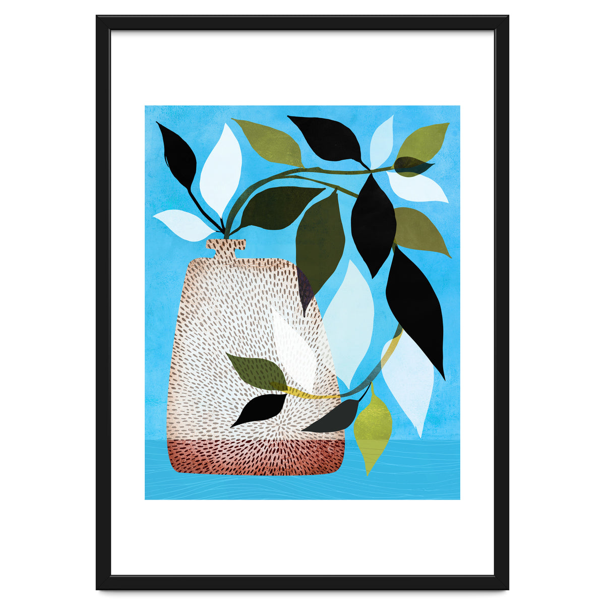 Tropical Ivy + Blue Sky