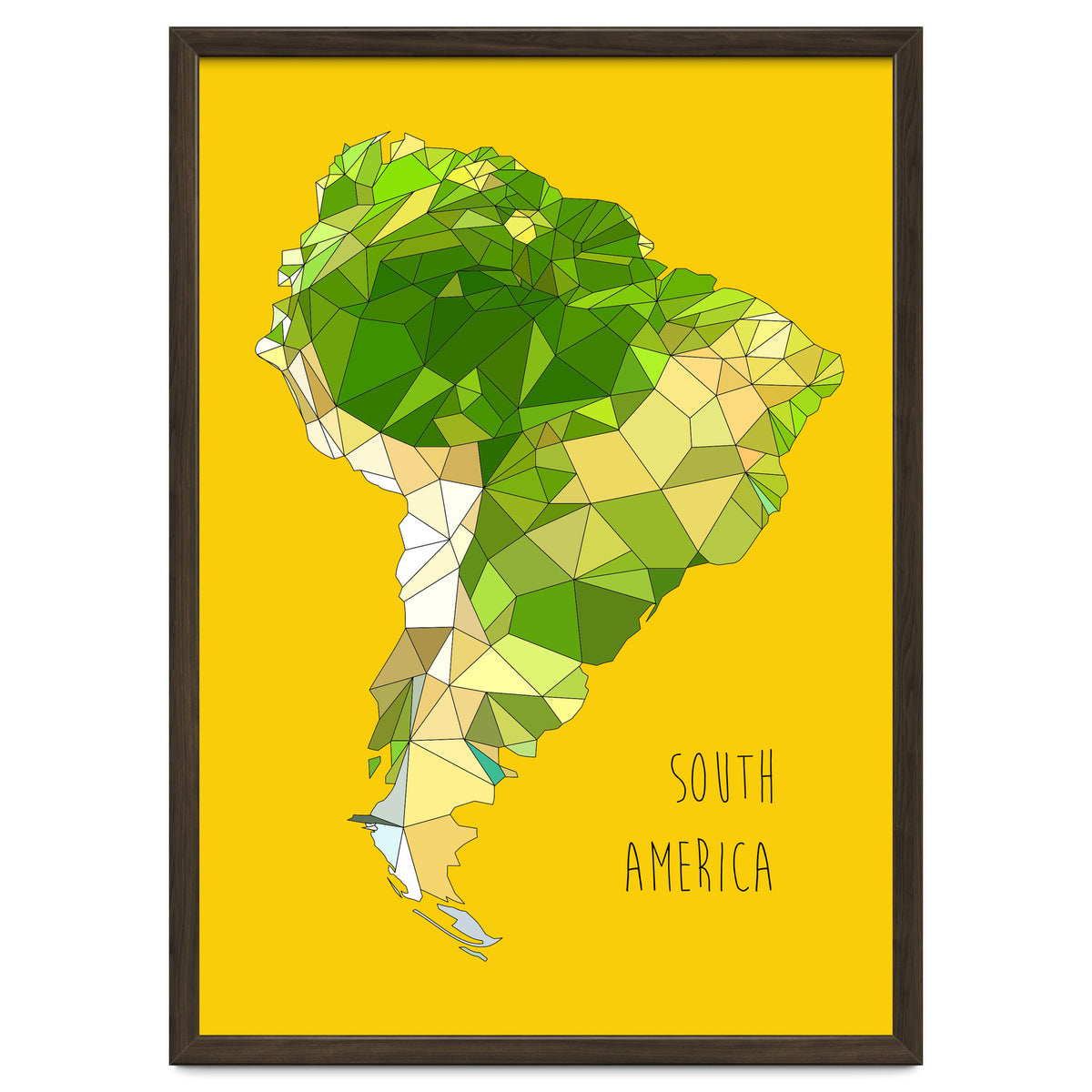 SOUTH AMERICA – Yellow