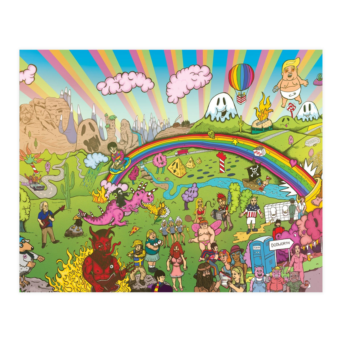 The Bar Steward Sons of Val Doonican -  Chaos Untitled #1 (Print Only)