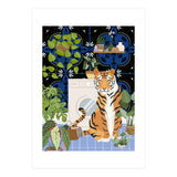 Tiger in My Laundry Room (Print Only) thumbnail