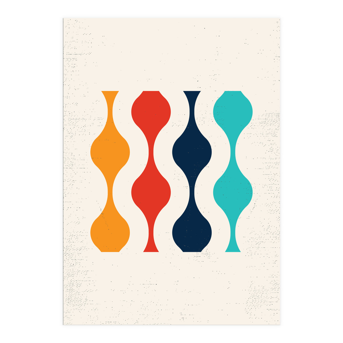 Mid Century Modern Geometry 014 (Print Only)