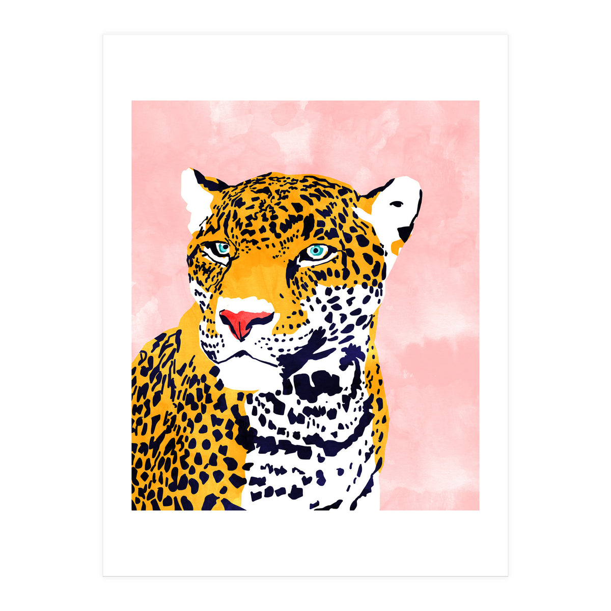 The Leopard Portrait (Print Only)