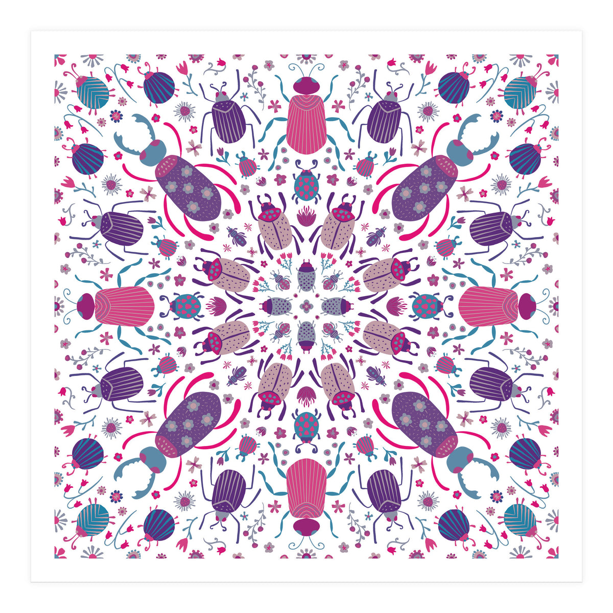 Bug Mandala (Print Only)