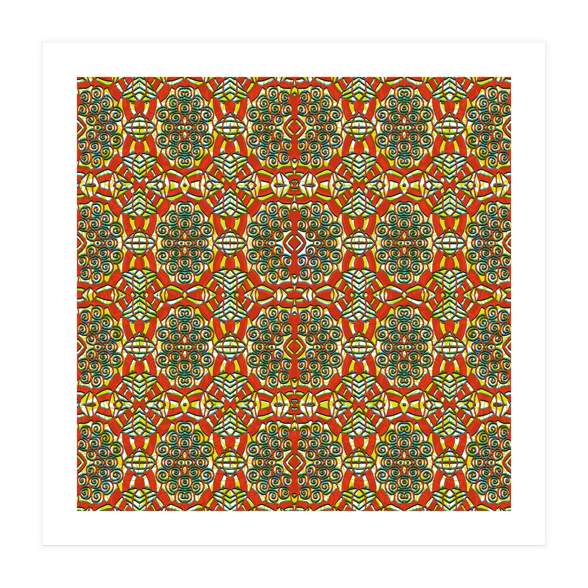 Patterned Print (Print Only)