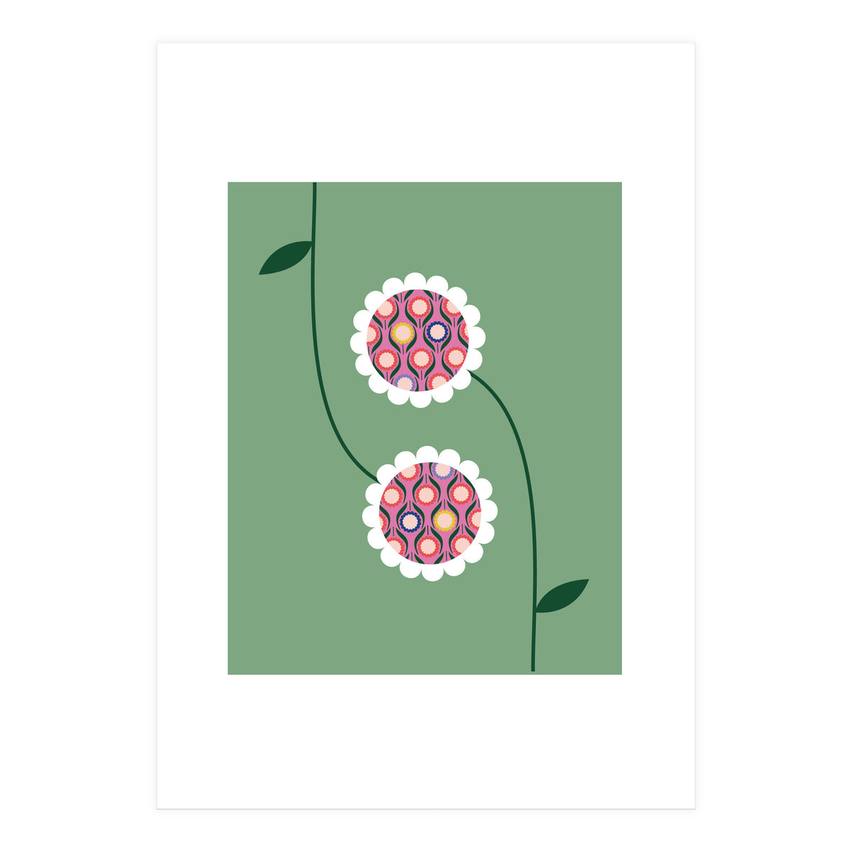 Pressed Flowers Rgb (Print Only)