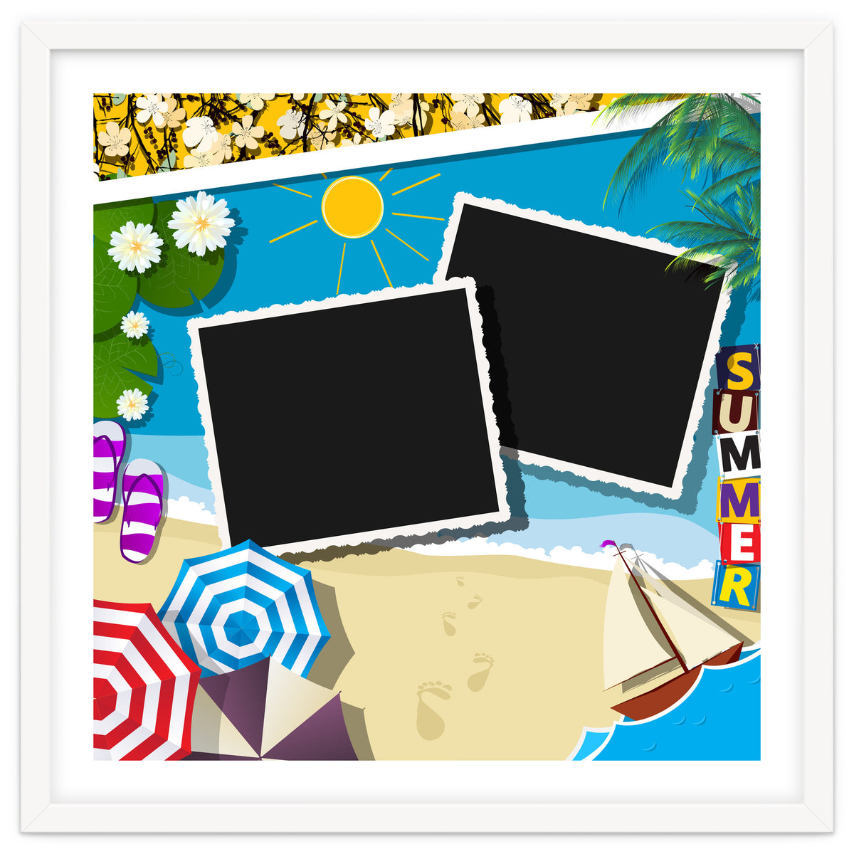 Summer Celebration Collage