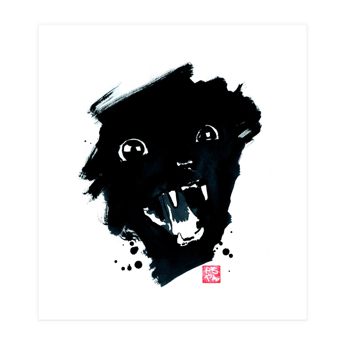 Scream Cat (Print Only)