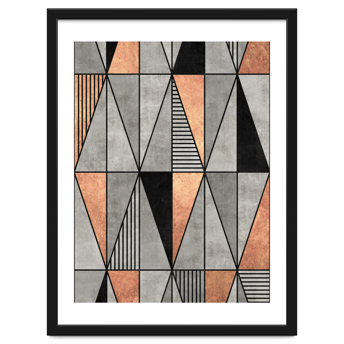 Concrete and Copper Triangles