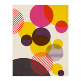 Dots in Yellow, Raspberry and Dark Purple (Print Only) thumbnail