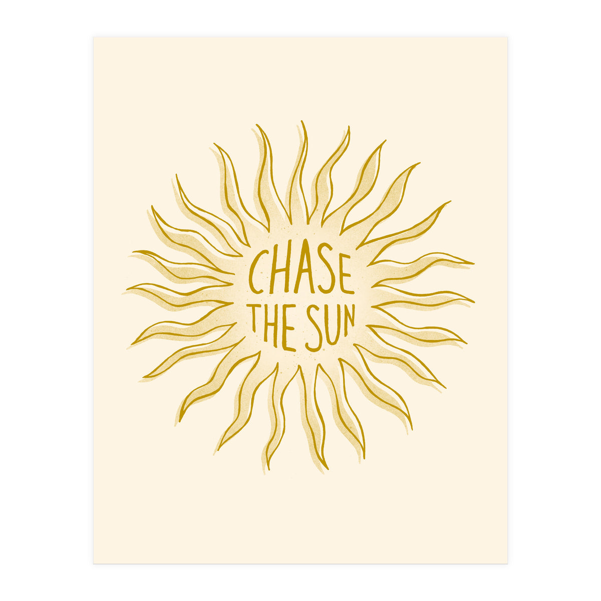 Chase The Sun (Print Only)