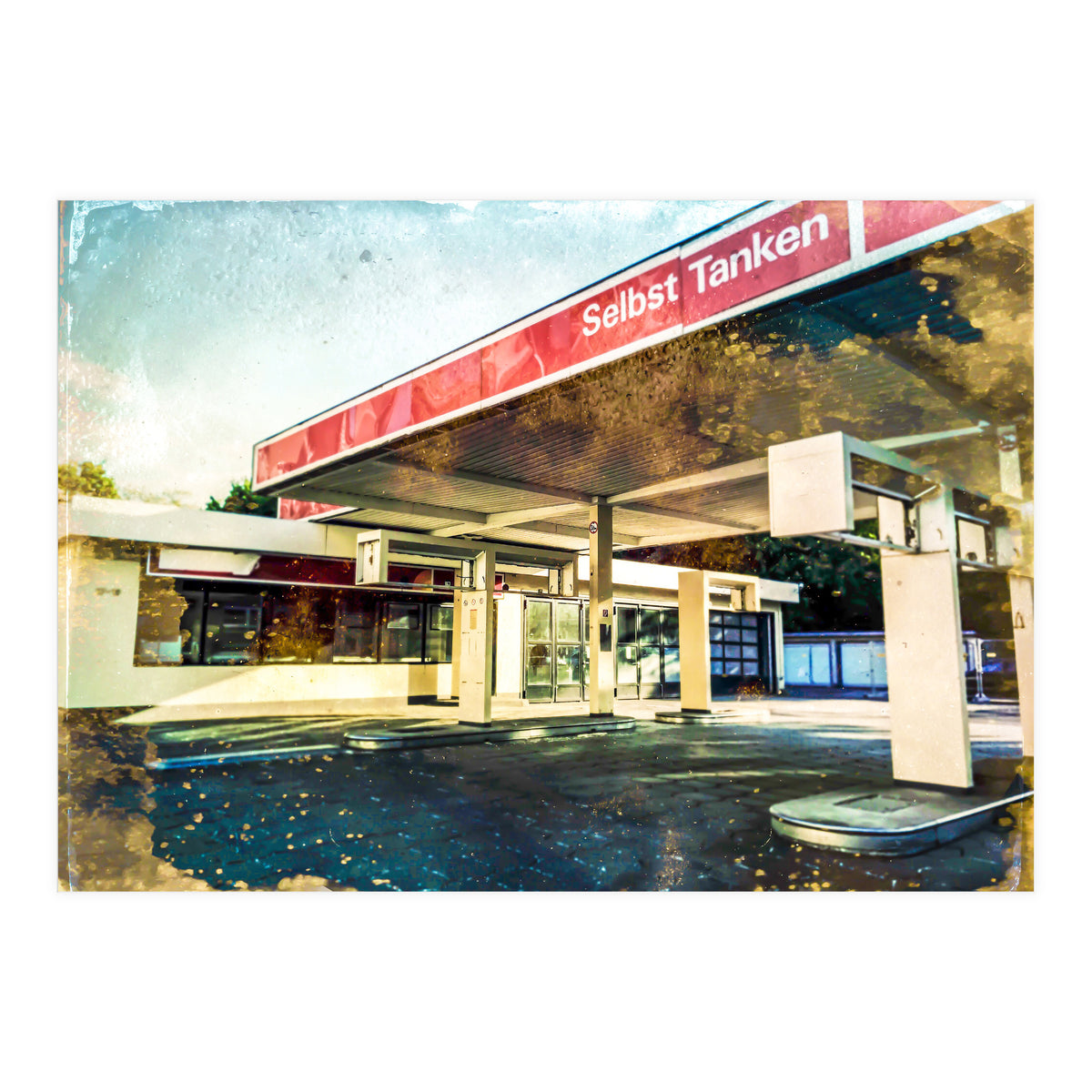 Gas station (Print Only)