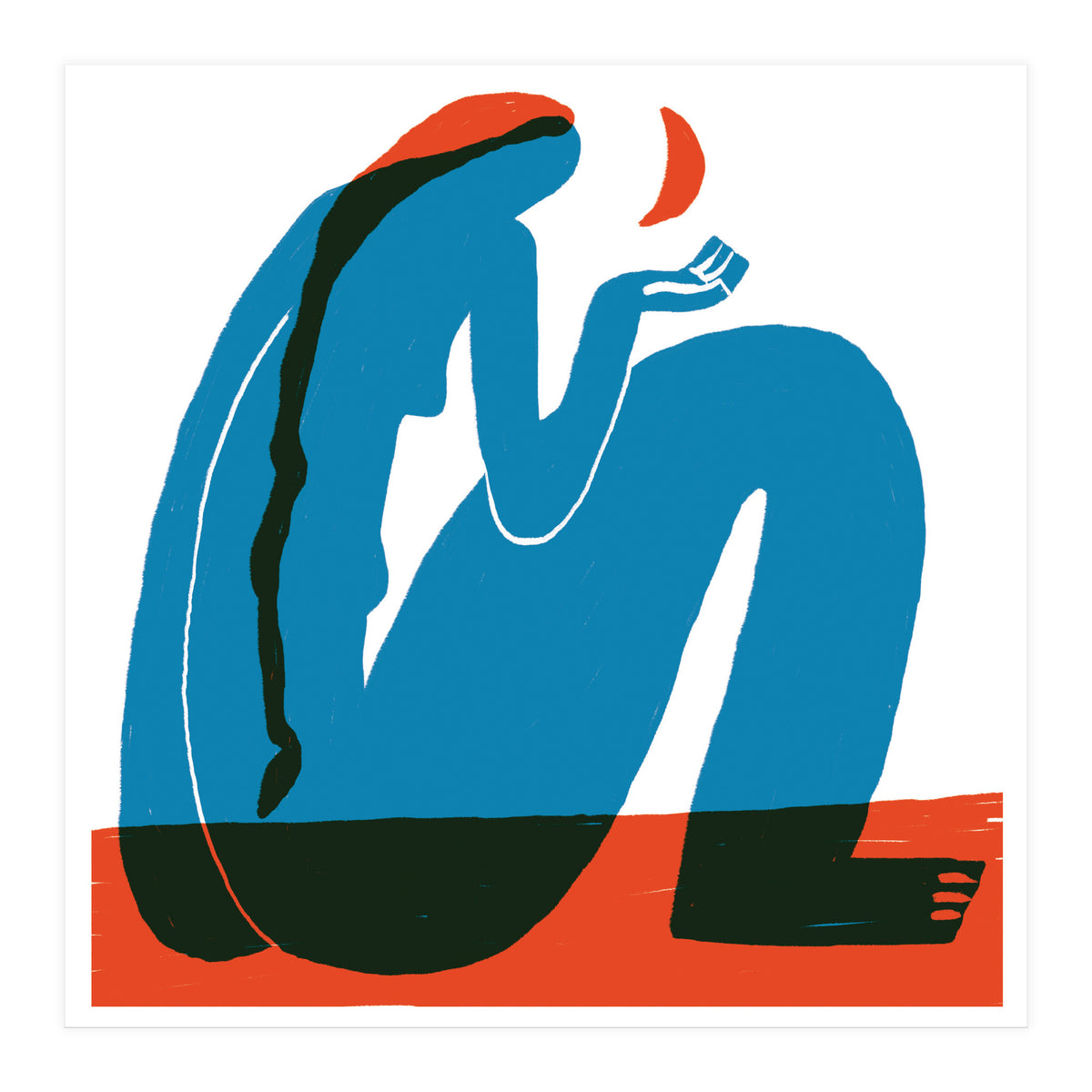 Hey Moon (Print Only)