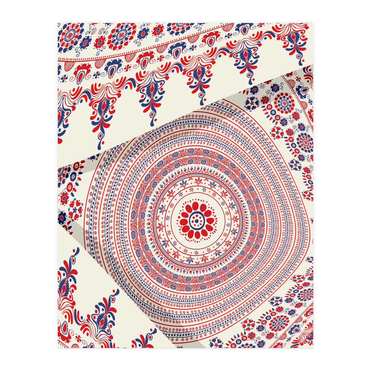 Romanian embroidery background 35 (Print Only)