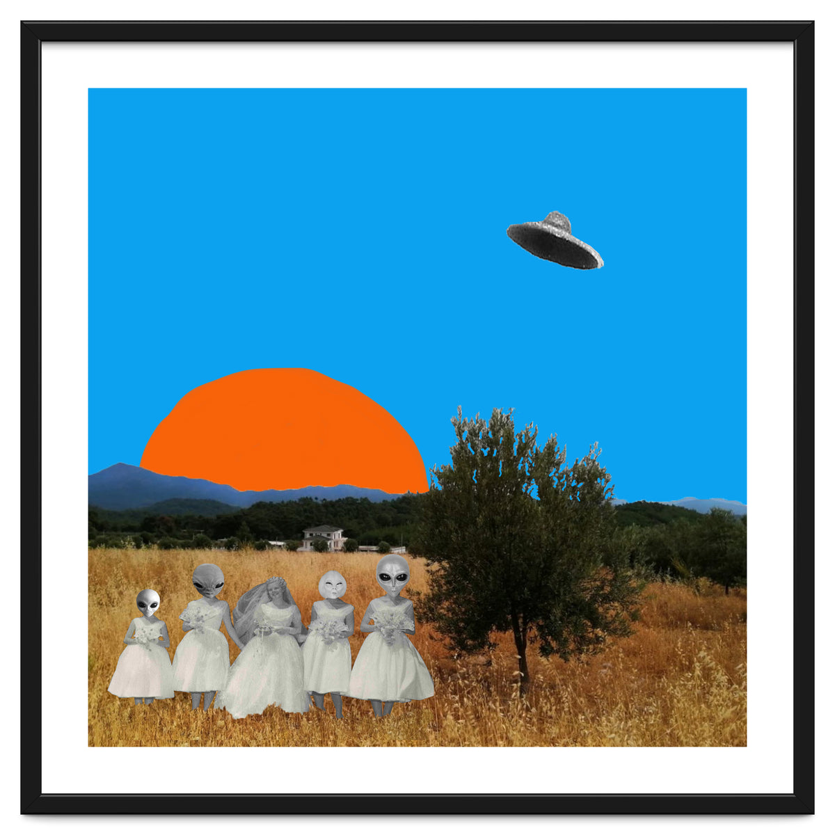 The Wedding Day - Collage