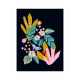 Flowers and leaves (Print Only) thumbnail