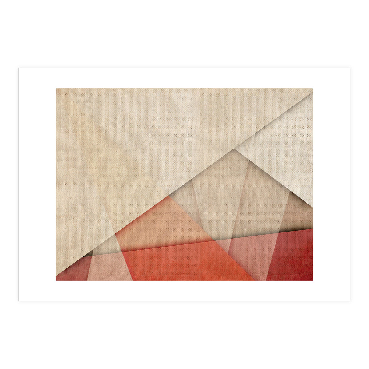 Geometric Sunset 3 (Print Only)