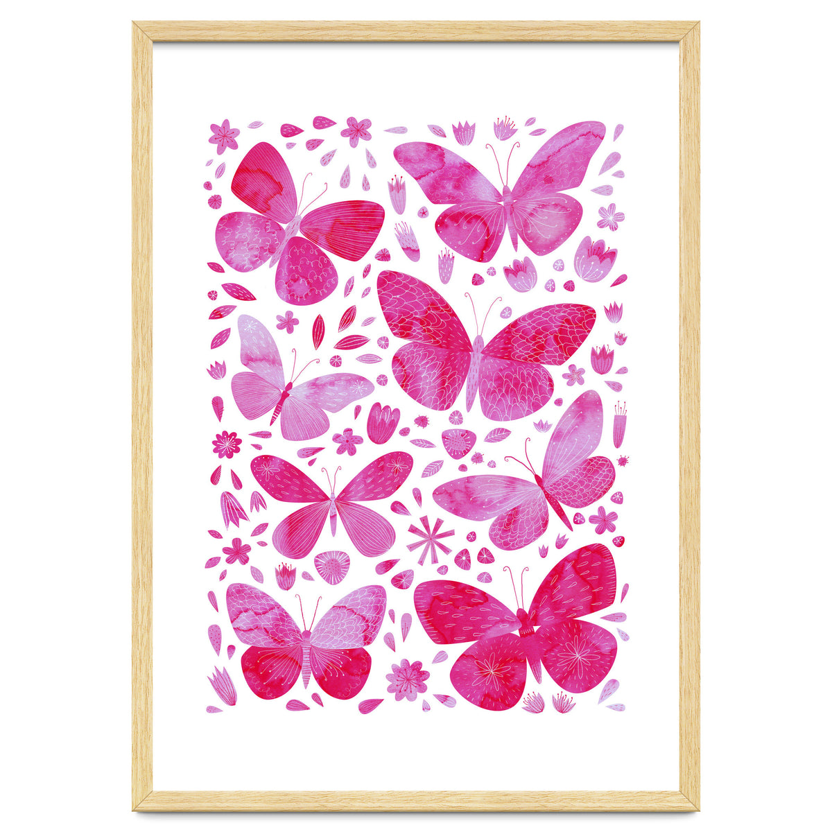Pink Butterflies
