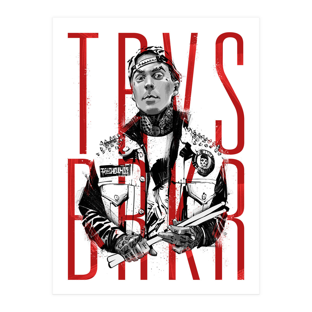 Travis Barker (Print Only)