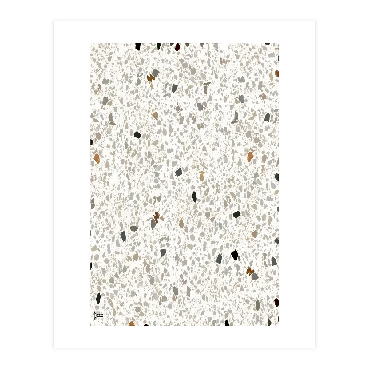 White Terrazzo (Print Only)