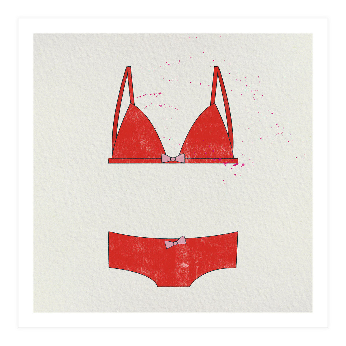 Bra and panties (Print Only)