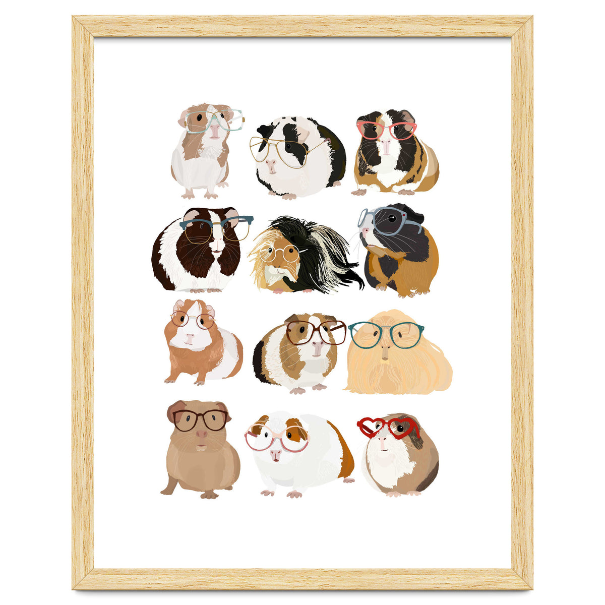 Guinea Pigs in Glasses