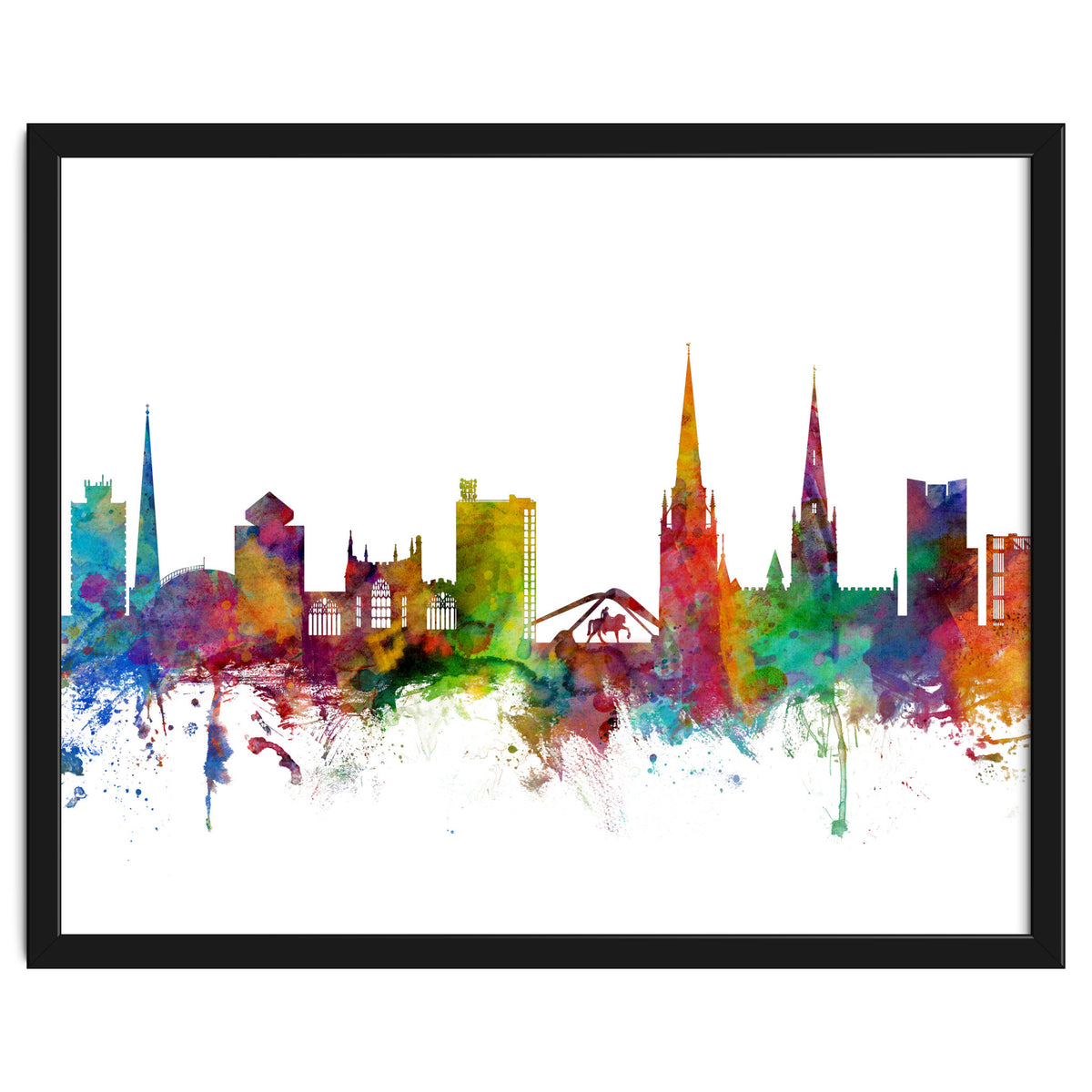 Coventry England Skyline